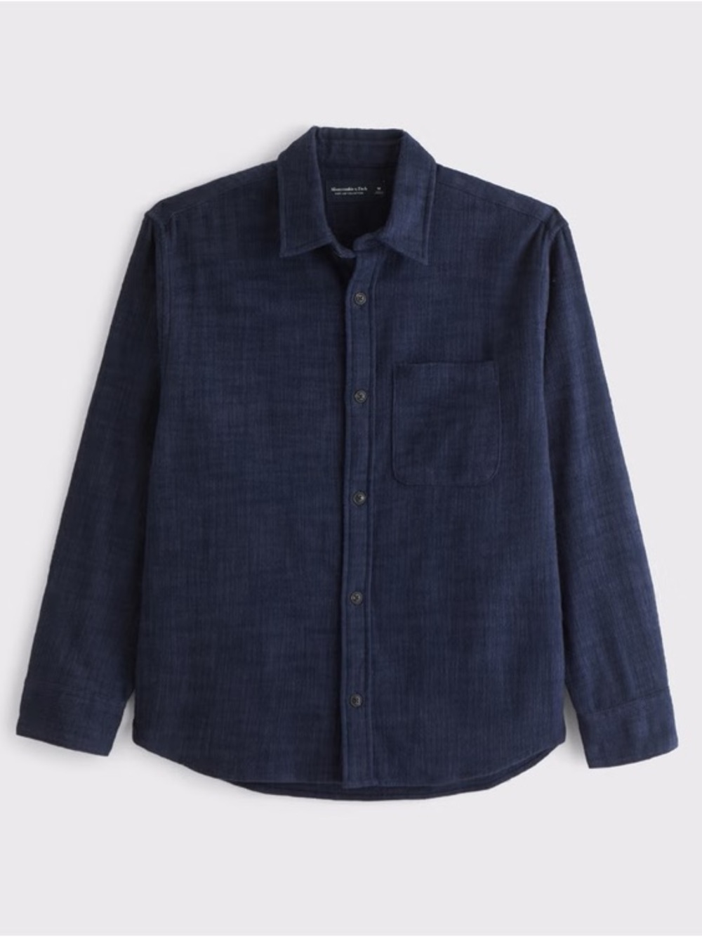 Abercrombie & Fitch Navy Button-Down Shirt
